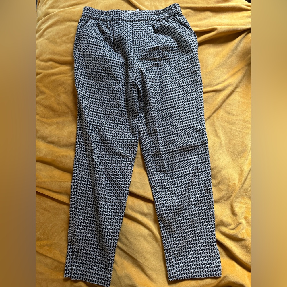 Black and white pants. Size 8. Stretchy. Anthropologie